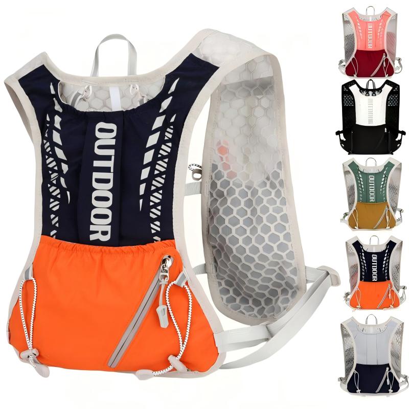 Mountain Biking Bag - Reflective Running Hydration Vest,Ultralight Backpack for