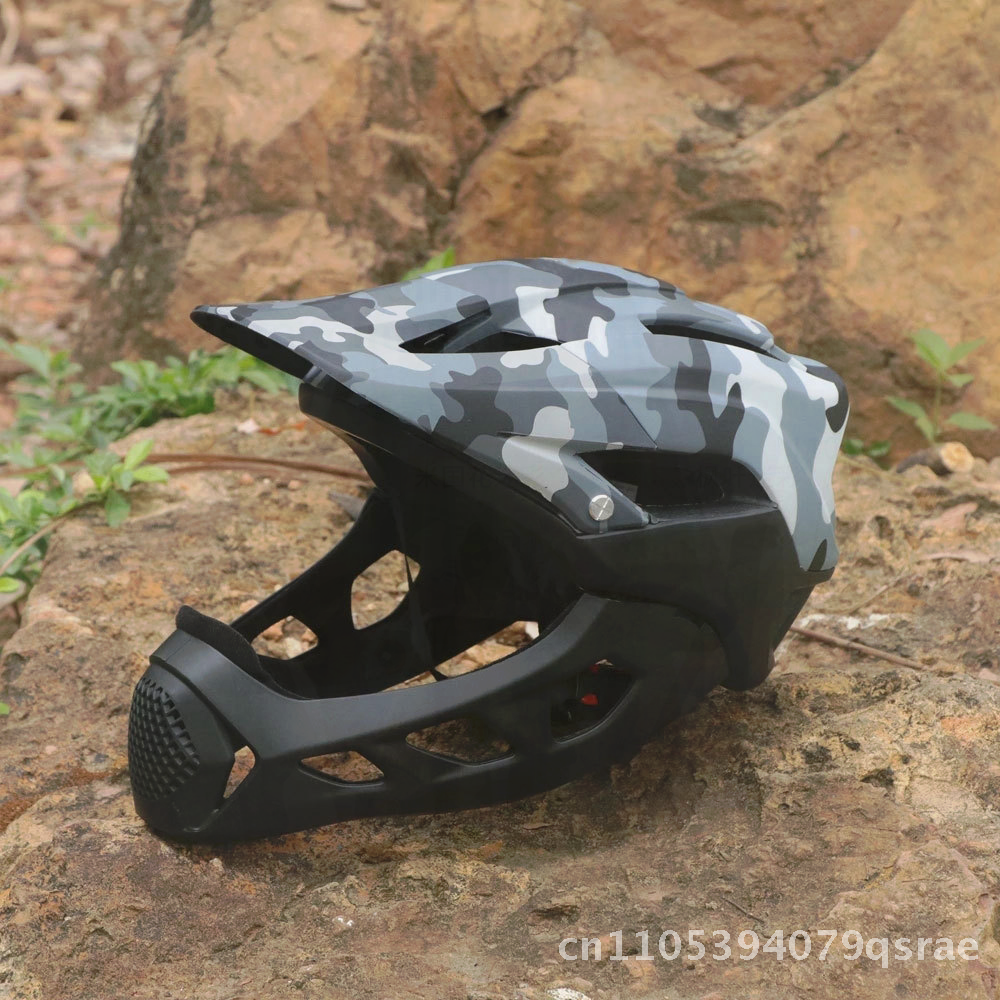 Mountain Biking Hat - Men's Unisex Full Helmet One-Piece Riding