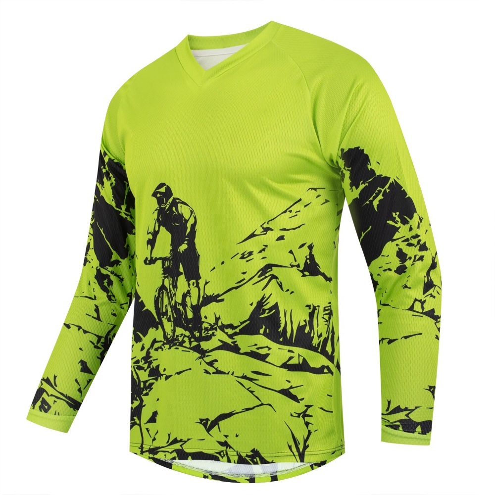 Men's Outdoor Mountain Bike Pr - đánh giá và giá Mountain Biking Long Sleeve Shirt
