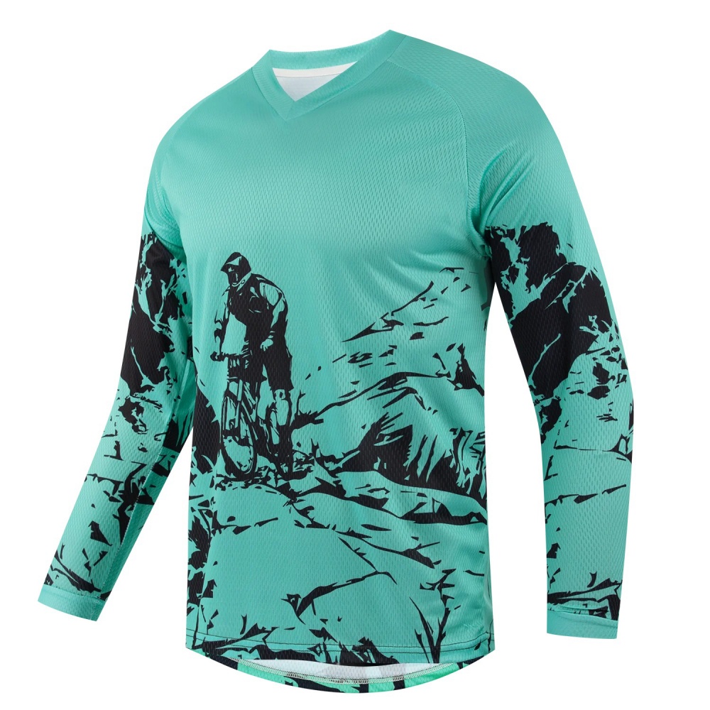 Men's Outdoor Mountain Bike Pr - đánh giá và giá Mountain Biking Long Sleeve Shirt
