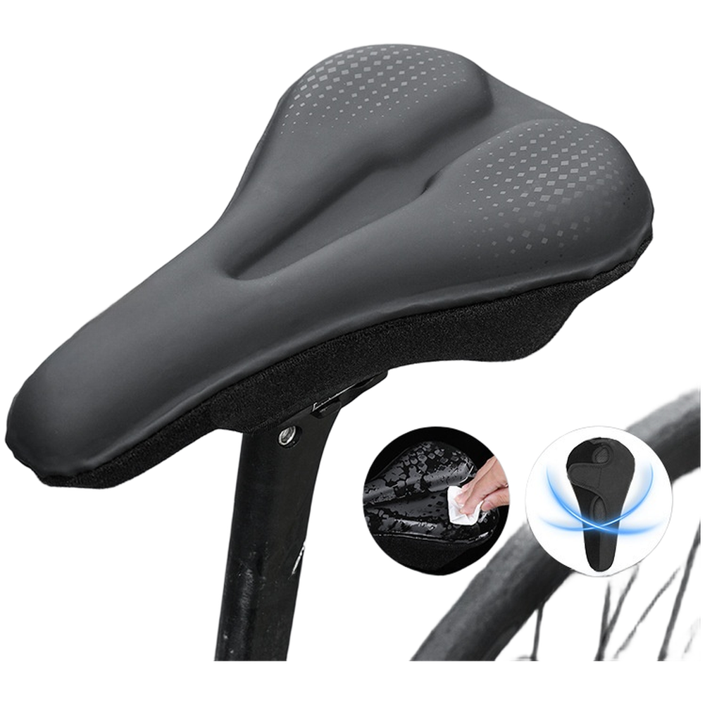 Silicone Bike Seat Cover Shock - đánh giá và giá Mountain Biking Accessories