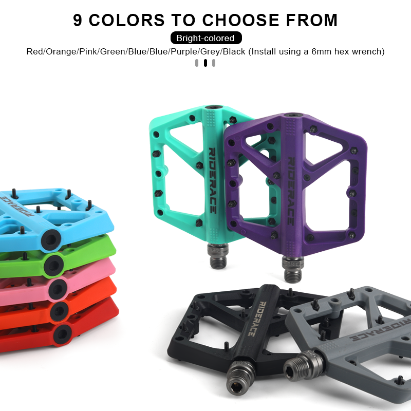 Ultralight Bicycle Pedals Nylo - đánh giá và giá Pedal Platform Flat
