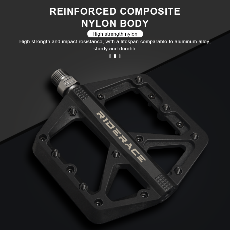 Ultralight Bicycle Pedals Nylo - đánh giá và giá Pedal Platform Flat
