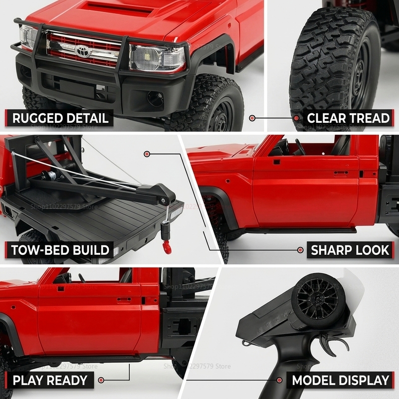 New MN82T RC Crawler 2.4G 4WD  - đánh giá và giá Mountain Biking Experience