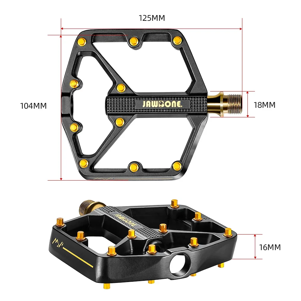 Jawbone MTB Bike Flat Pedals U - đánh giá và giá Pedal Platform Flat