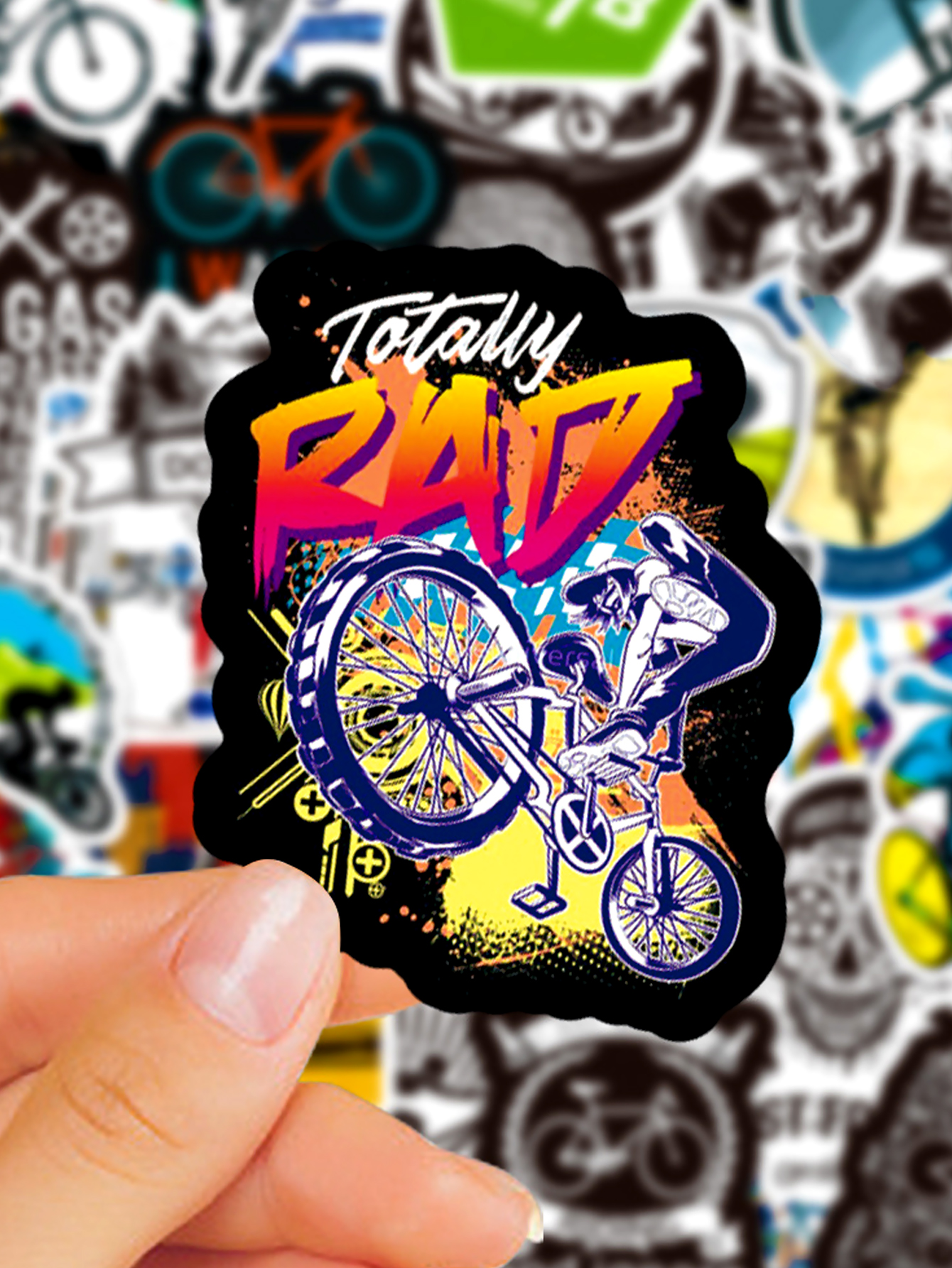 50pcs Mountain Bike Stickers W - đánh giá và giá Mountain Biking Bag