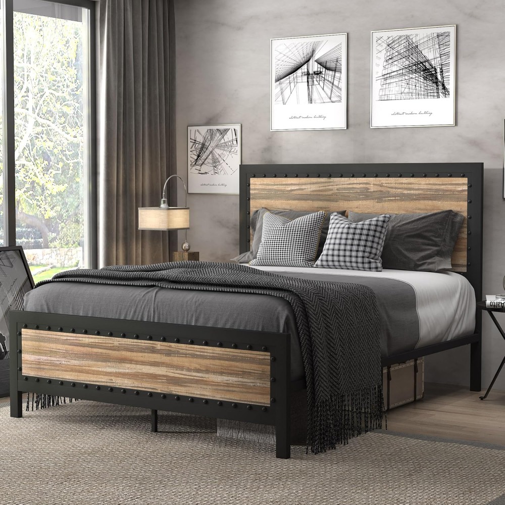 Heavy Metal Bed Frame King Siz - đánh giá và giá Pedal Platform Flat