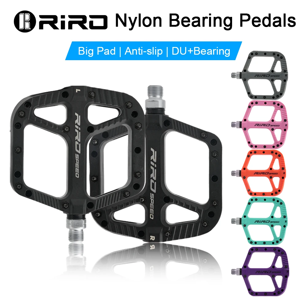 RIRO NL75 Bicycle Nylon Pedals - đánh giá và giá Pedal Platform Flat