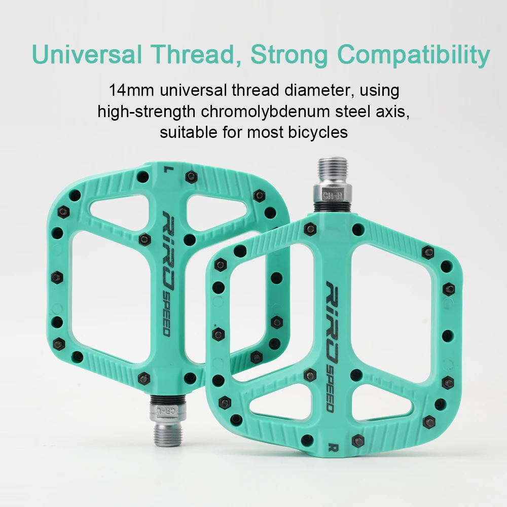 RIRO NL75 Bicycle Nylon Pedals - đánh giá và giá Pedal Platform Flat