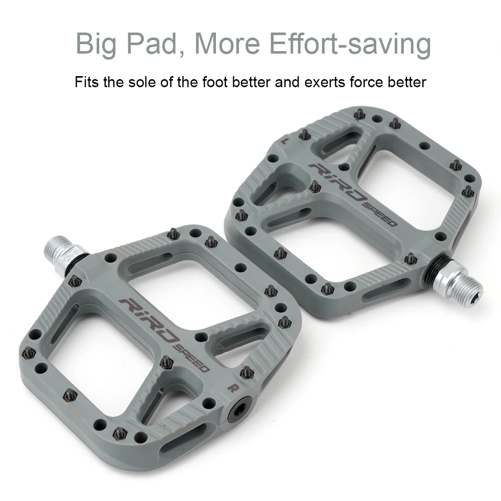 RIRO NL75 Bicycle Nylon Pedals - đánh giá và giá Pedal Platform Flat
