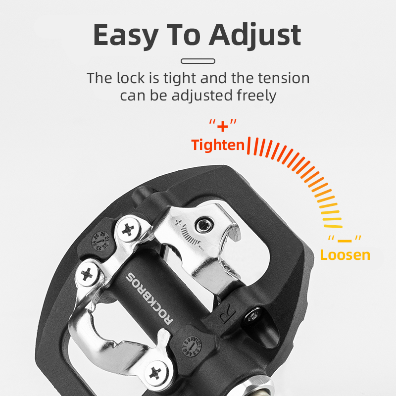 ROCKBROS Bicycle Lock Pedal 2  - đánh giá và giá Pedal Platform Flat