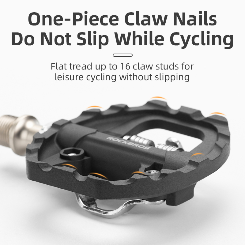 ROCKBROS Bicycle Lock Pedal 2  - đánh giá và giá Pedal Platform Flat