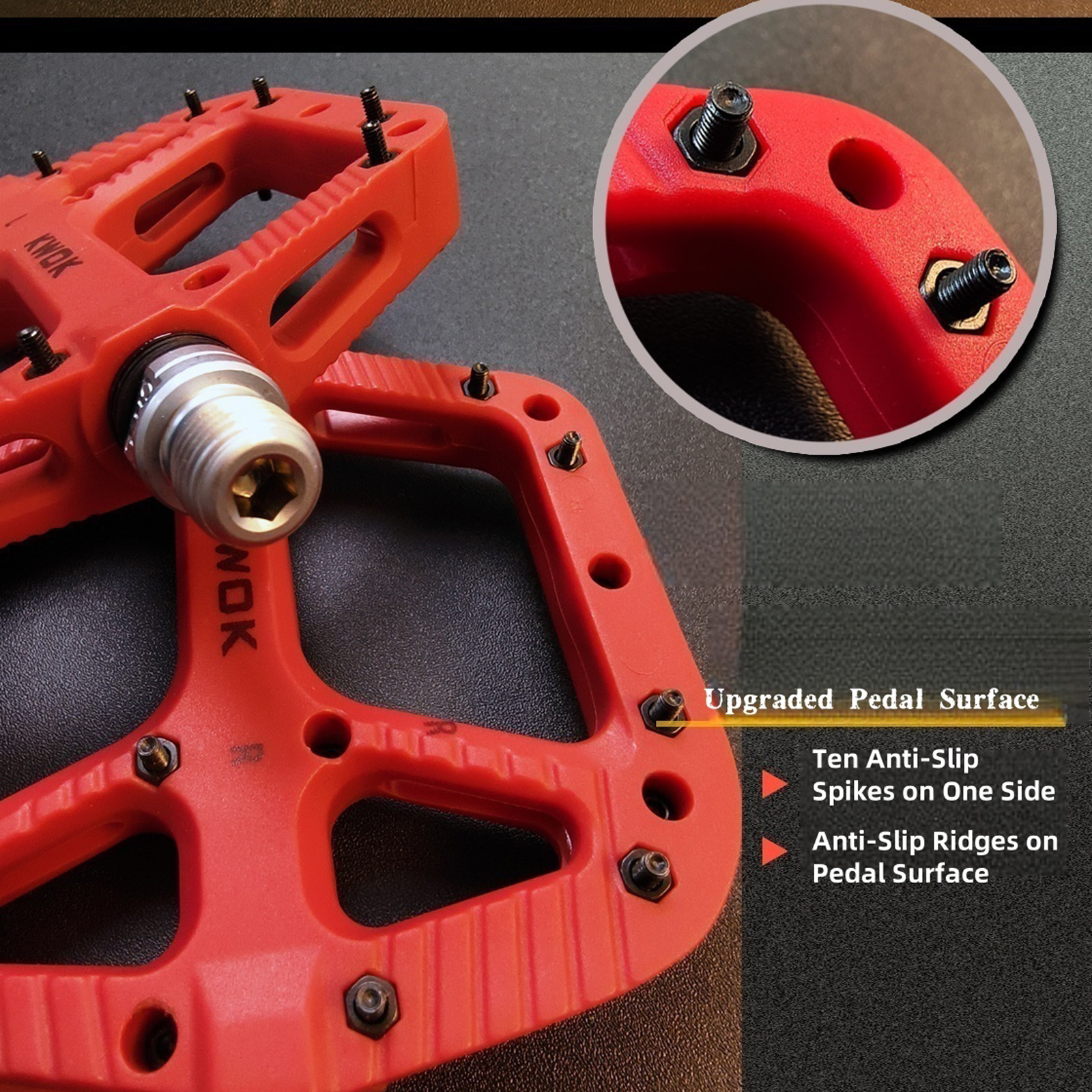 Bicycle Pedals Ultralight Bike - đánh giá và giá Pedal Platform Flat