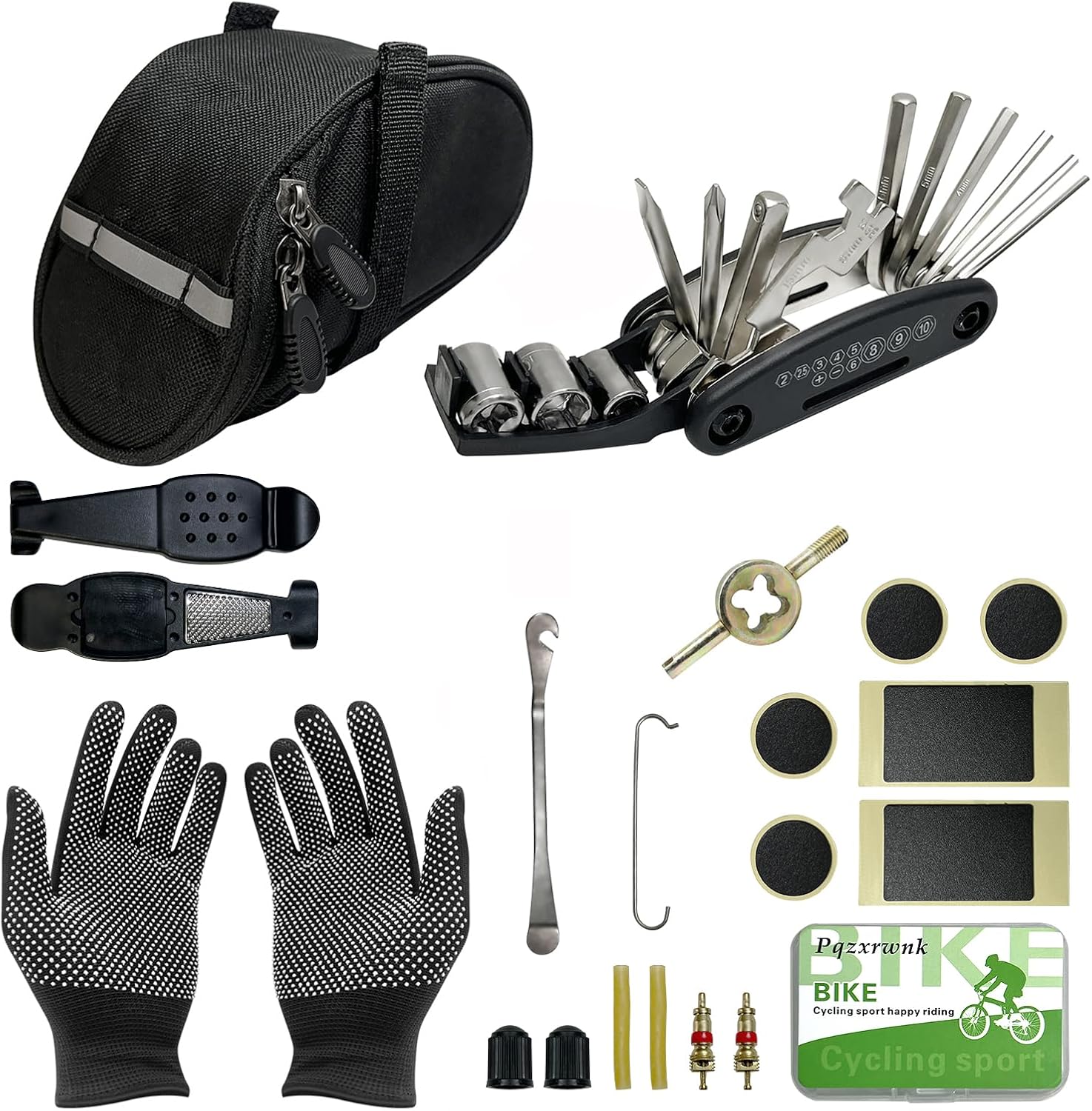 21-PC Bike Repair Kit with Mul - đánh giá và giá Mountain Biking Bag