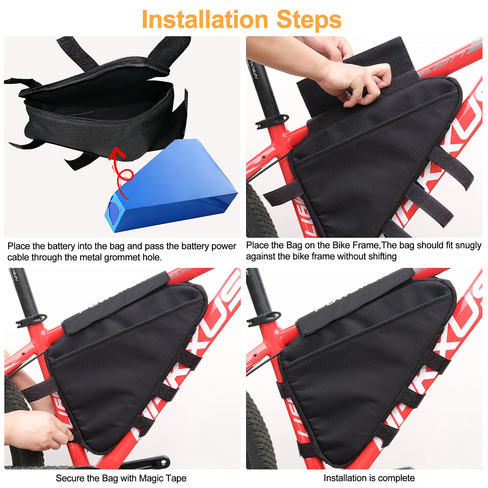 E-Bike Triangle Battery Bag Wa - đánh giá và giá Mountain Biking Bag