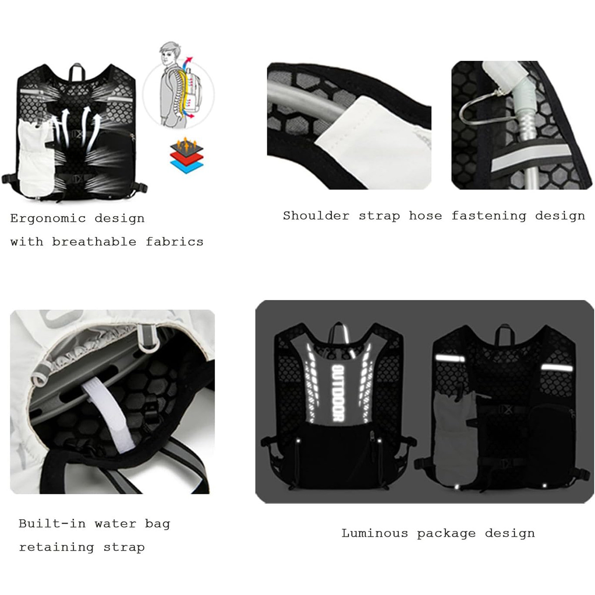 Reflective Running Hydration V - đánh giá và giá Mountain Biking Bag