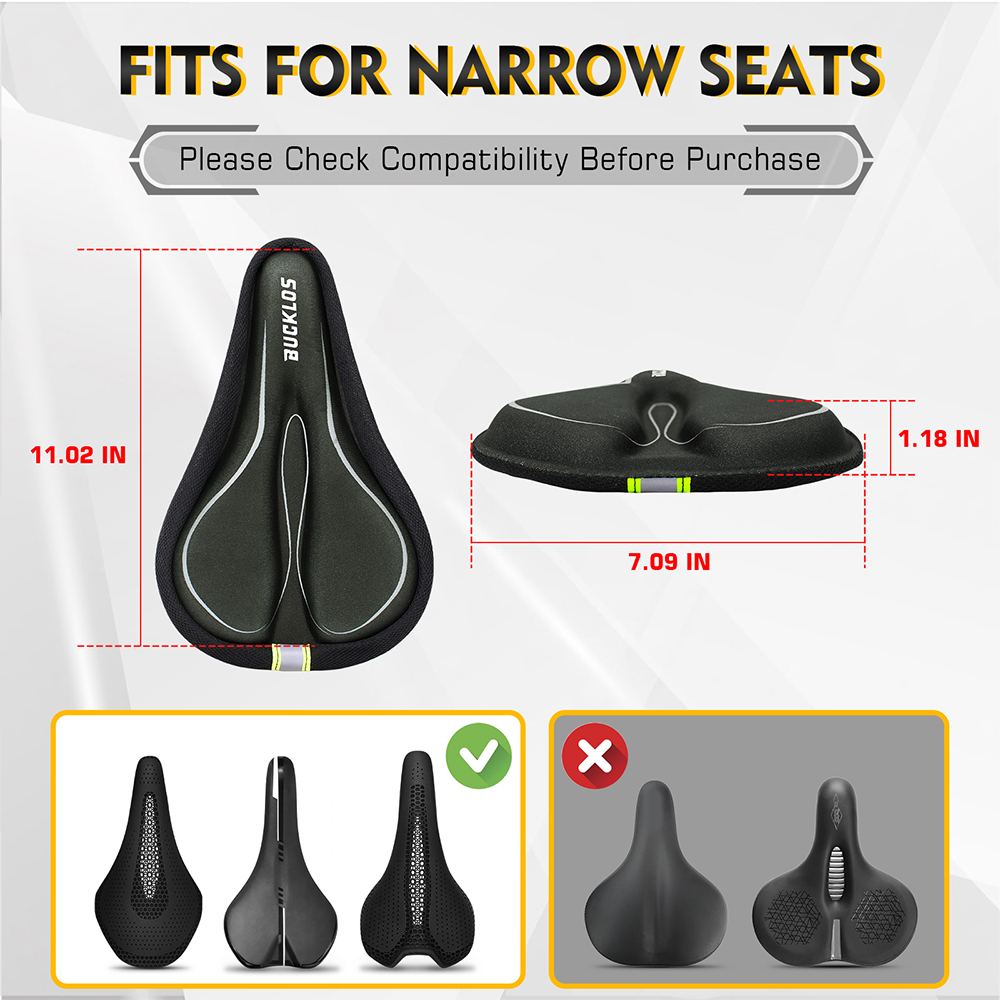 BUCKLOS bike saddle cover brea - đánh giá và giá Mountain Biking Accessories