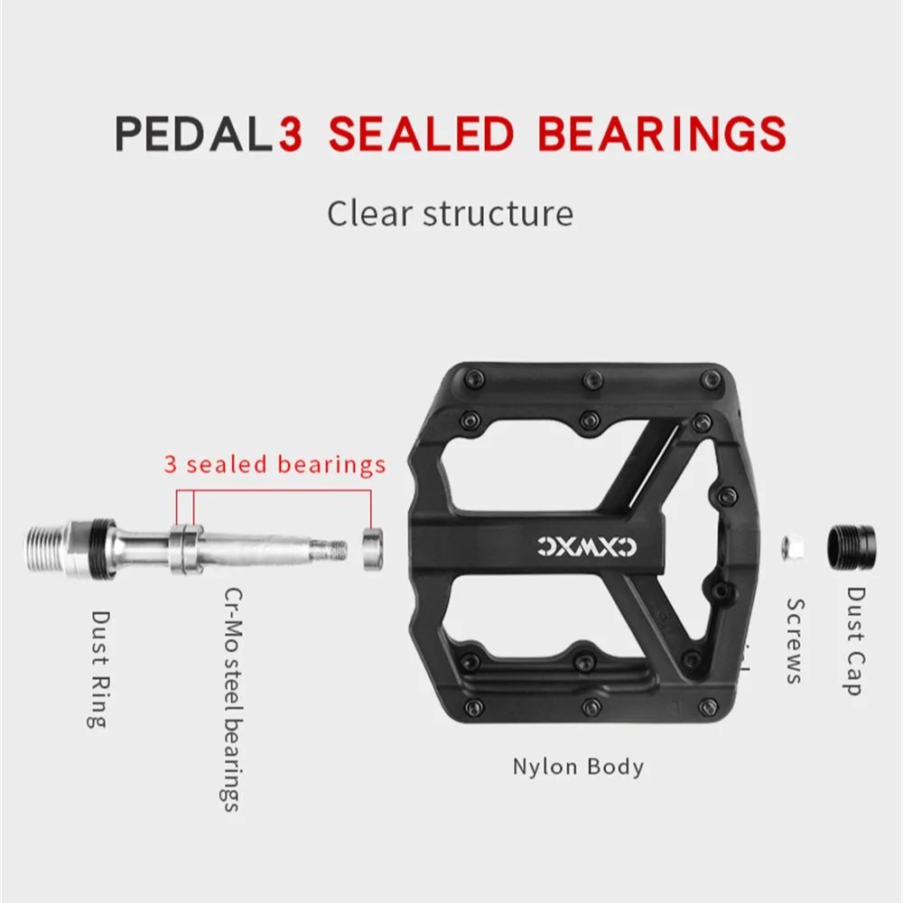 NEW CXWXC Ultralight Flat Peda - đánh giá và giá Pedal Platform Flat