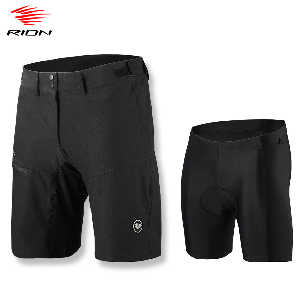 RION Men's Cycling Shorts Deta - đánh giá và giá Mountain Biking Outfit