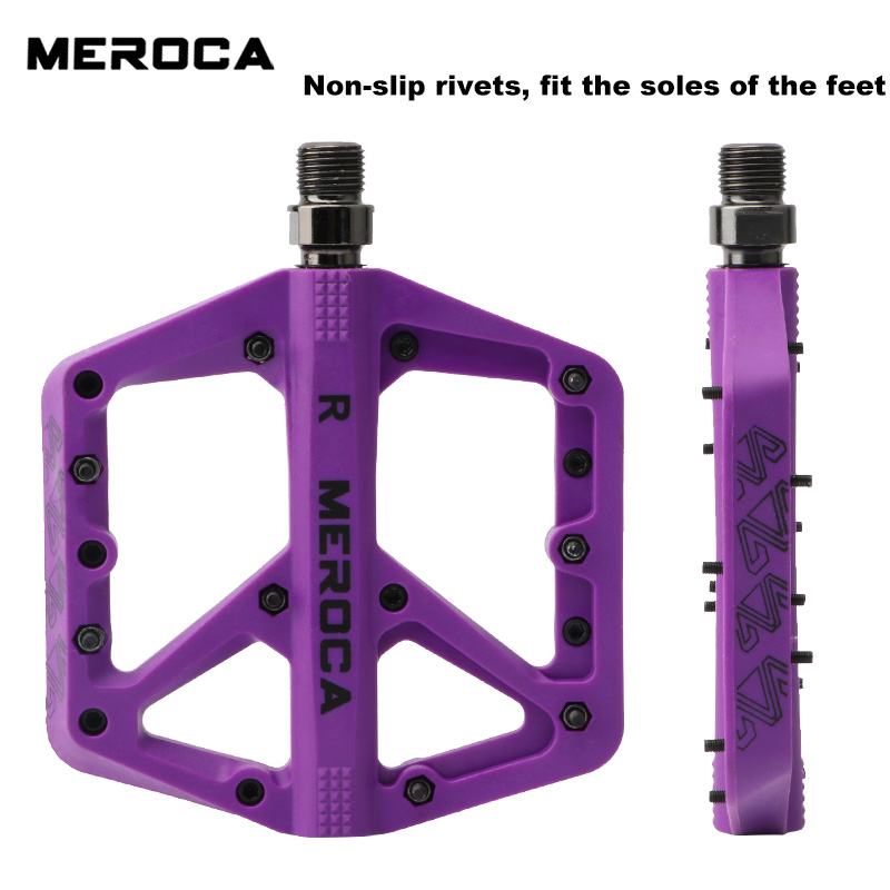 Meroca Bicycle Pedal Mtb Nylon - đánh giá và giá Pedal Platform Flat