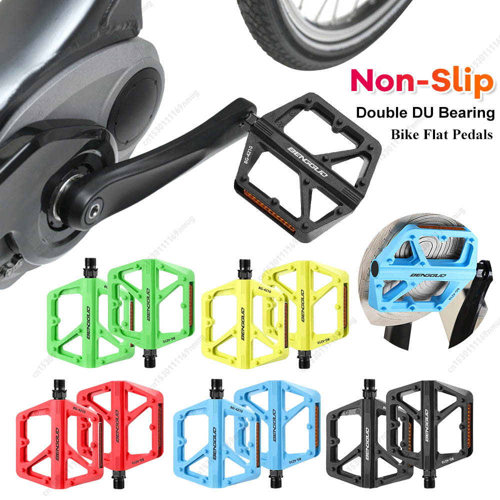 Double DU Bearing Mountain Roa - đánh giá và giá Pedal Platform Flat