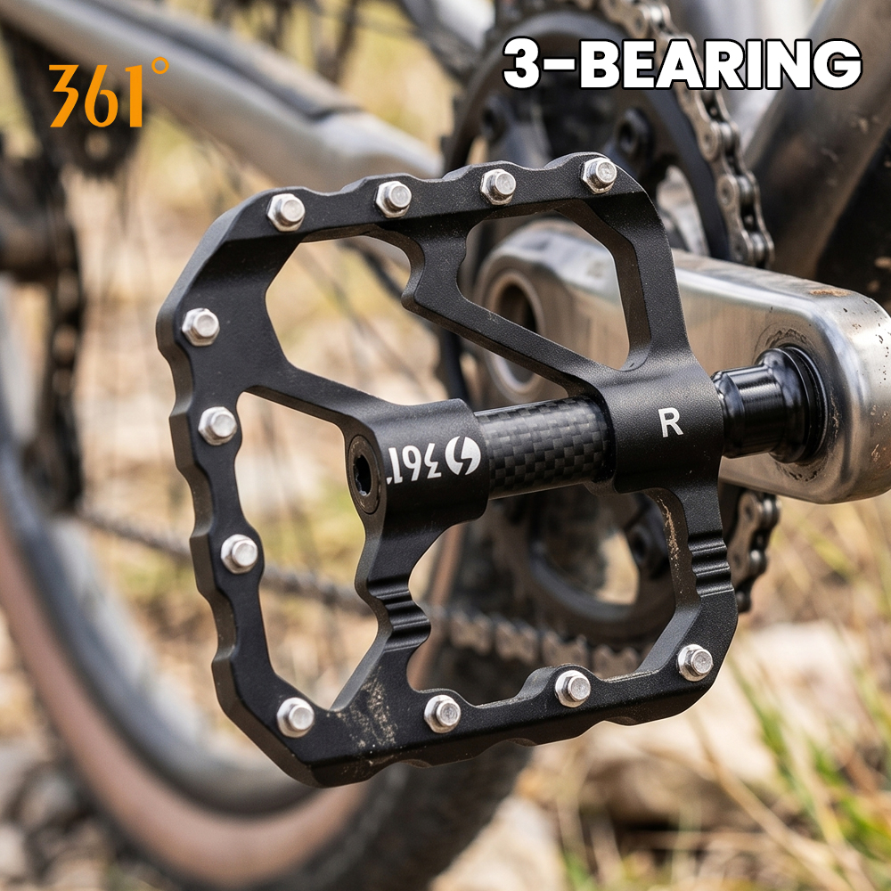 361 Degrees Ultralight Bike Pe - đánh giá và giá Pedal Platform Flat